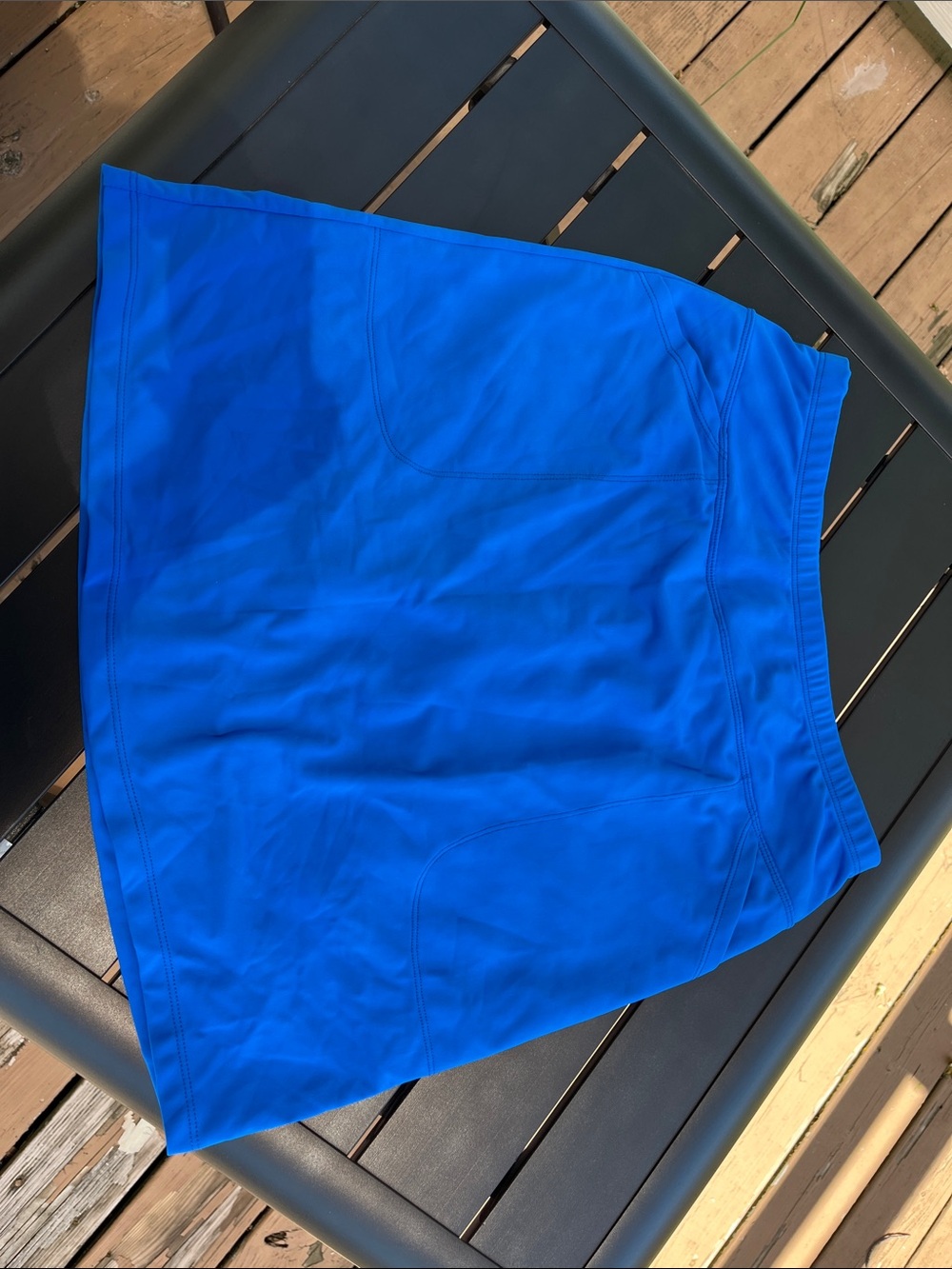 Skin Bright Cobalt Blue Athletic Skort